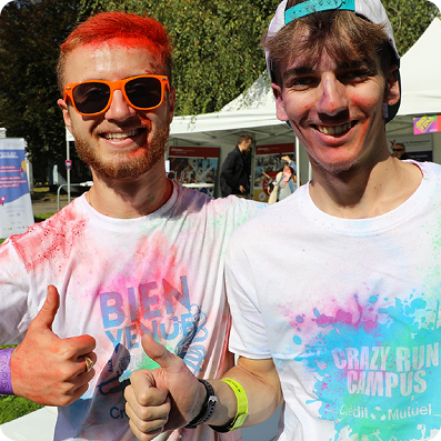 Campus event Color run